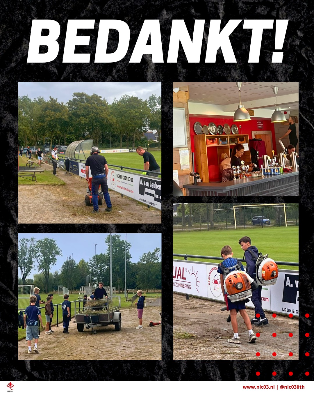 Beeld bij Instagrambericht van NLC’03 van 24 augustus 2026